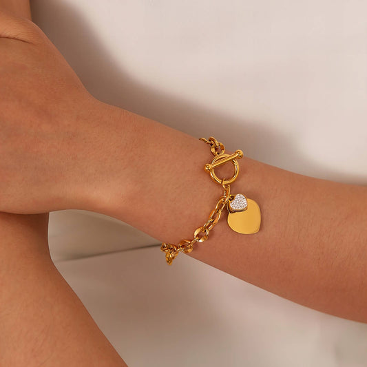 Heartglow Bracelet Gold