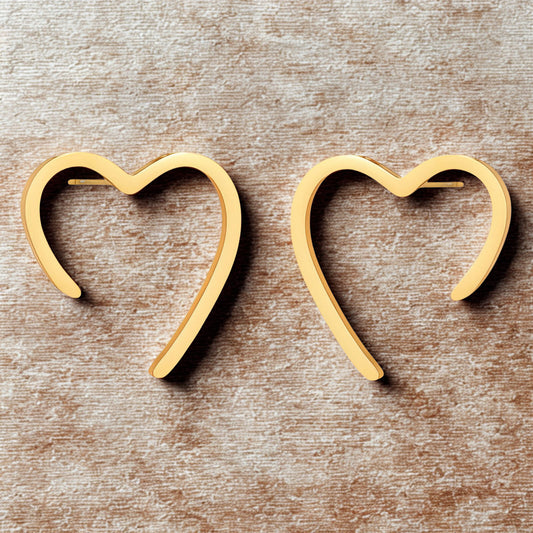 Heartline Earrings