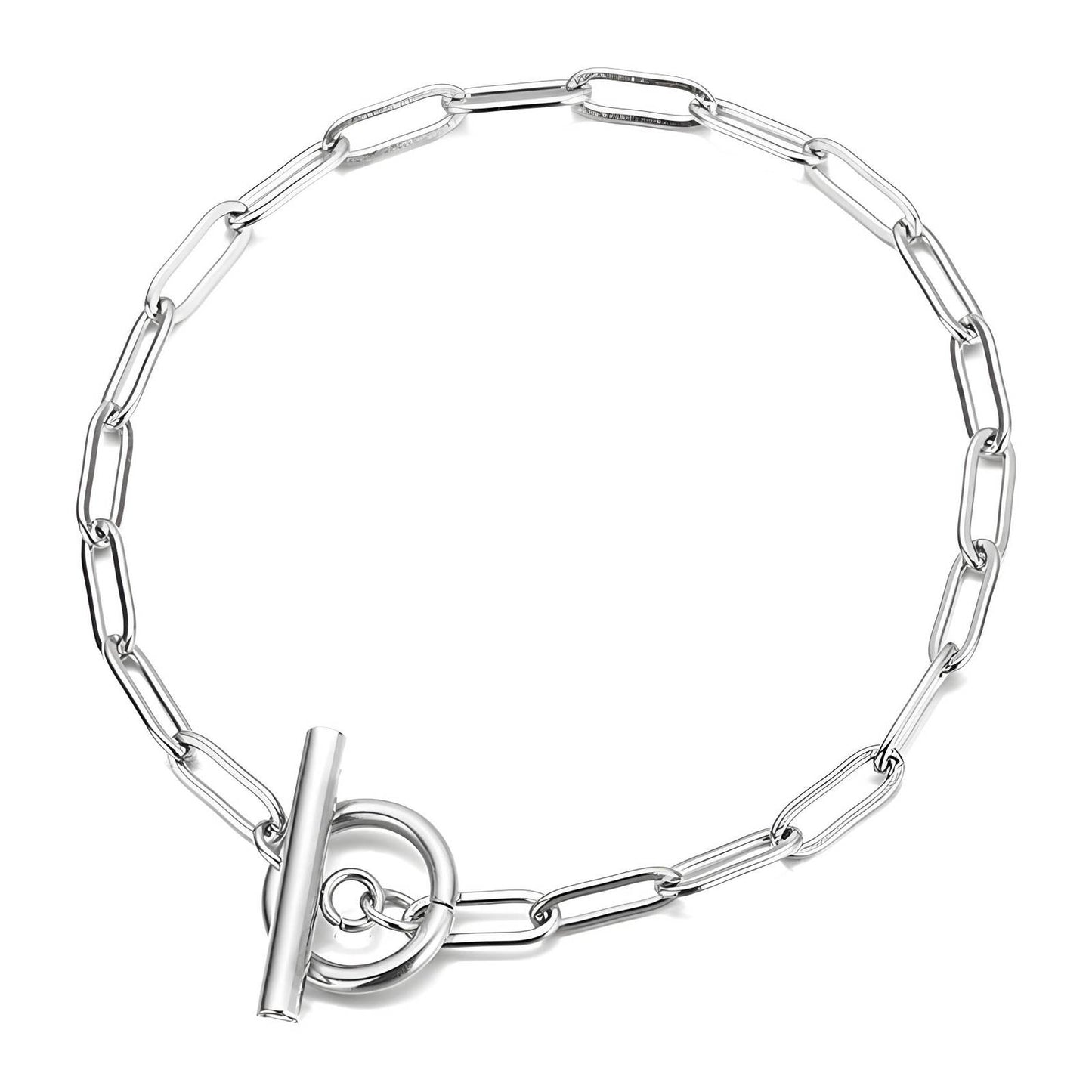 chain bracelet with bold clasp