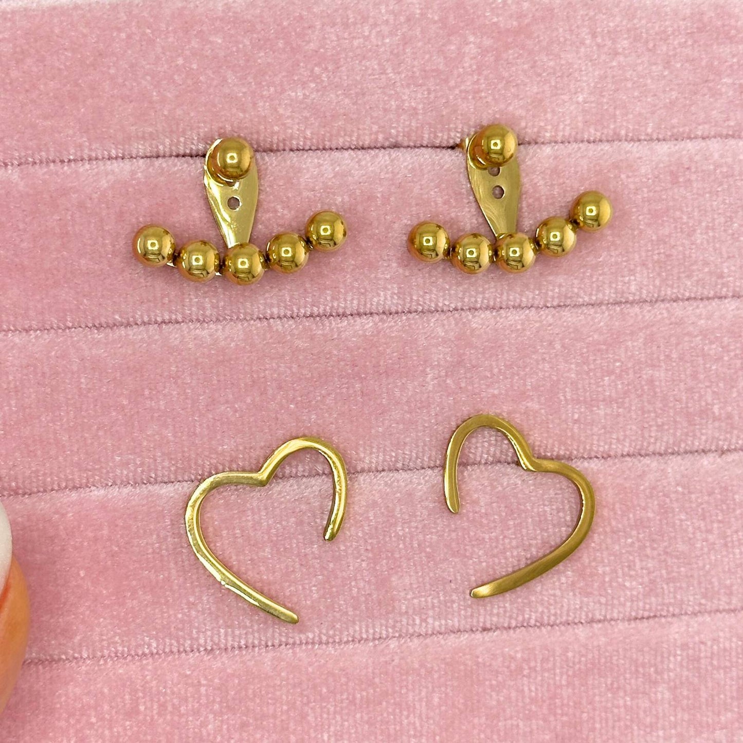 Heartline Earrings