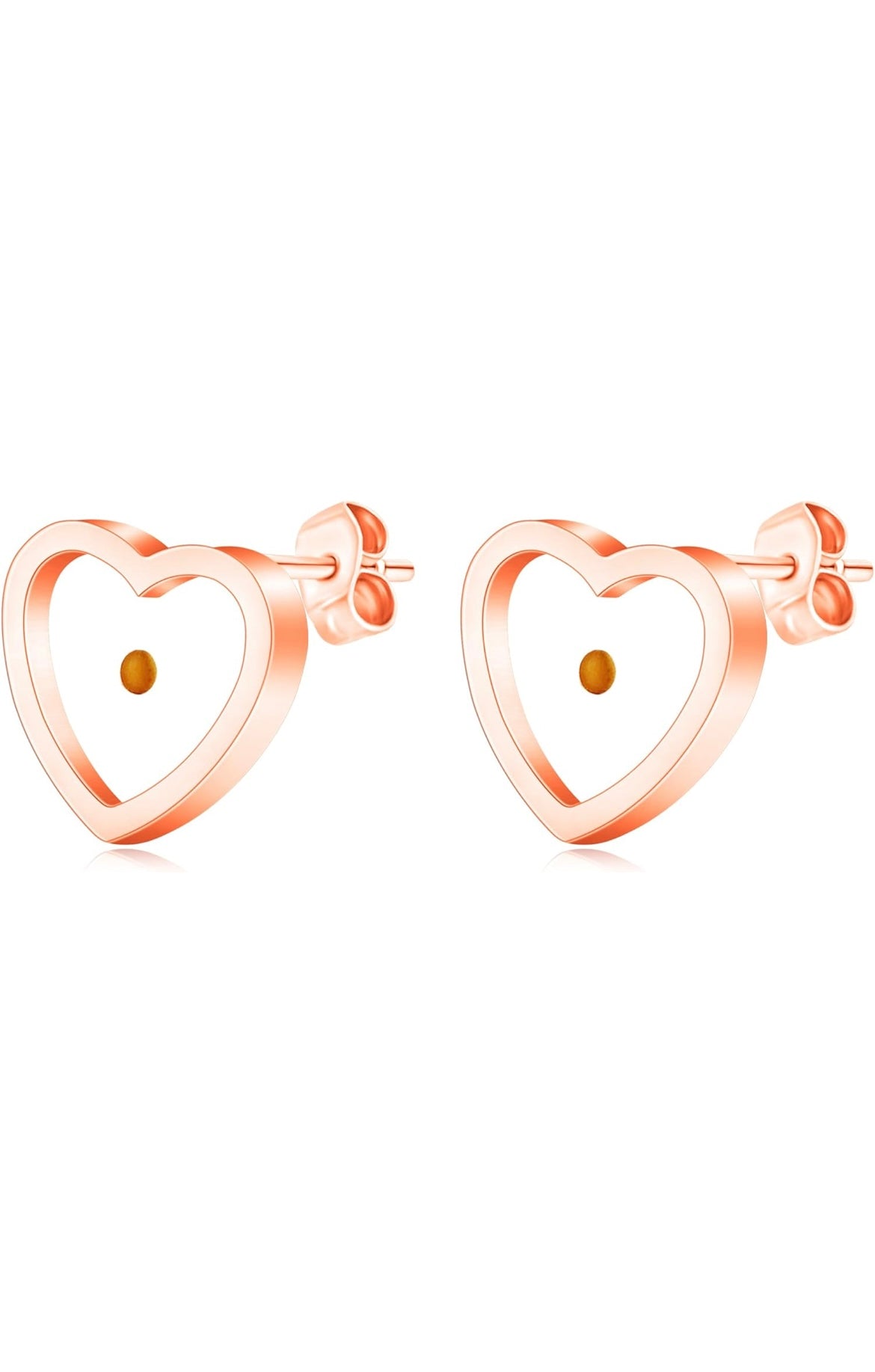 Move Earrings Rose Gold