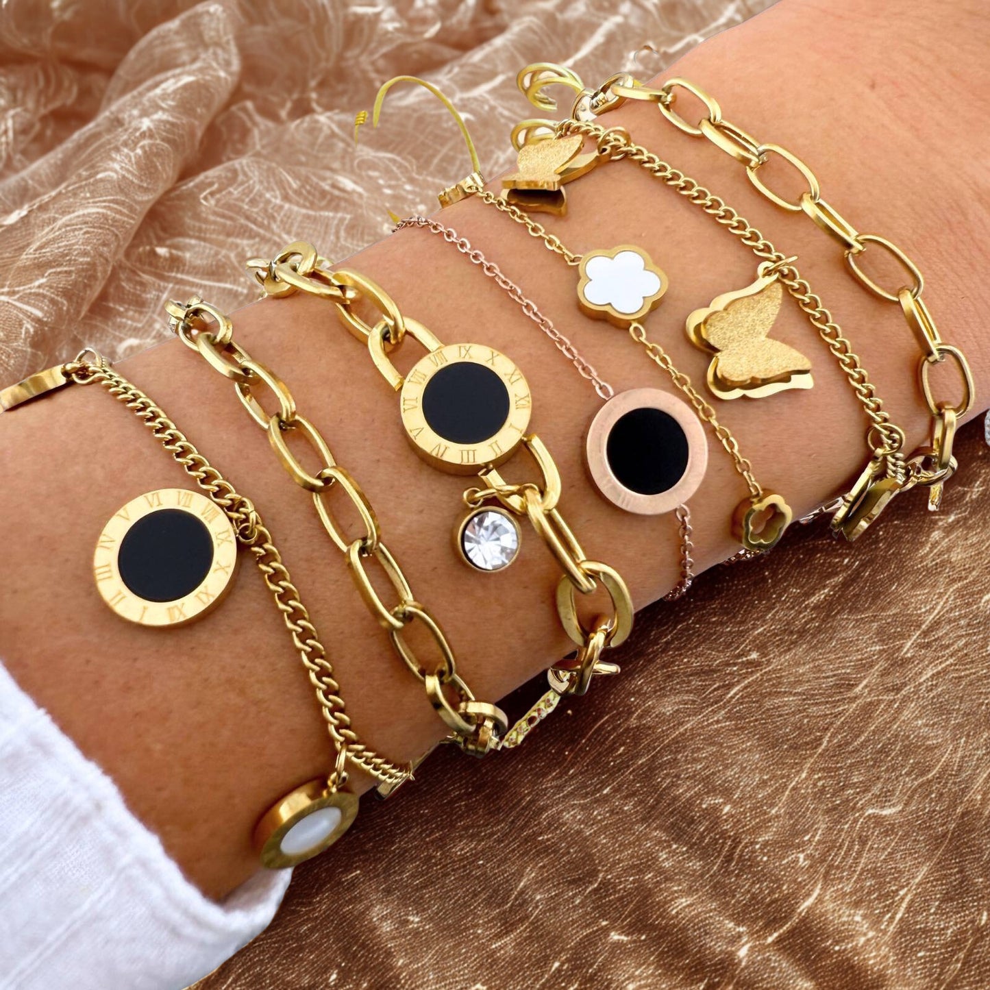 Golden Flutter Bracelet