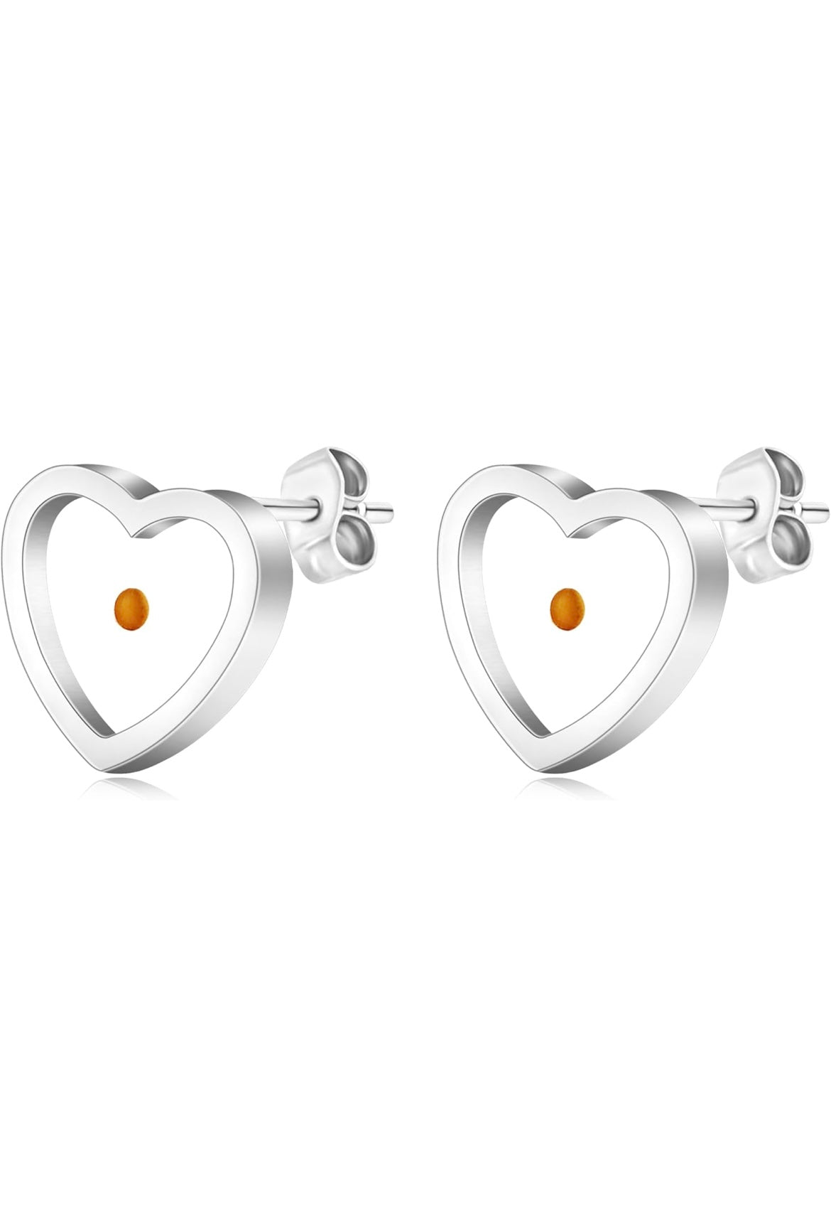 Move Earrings Rose Gold