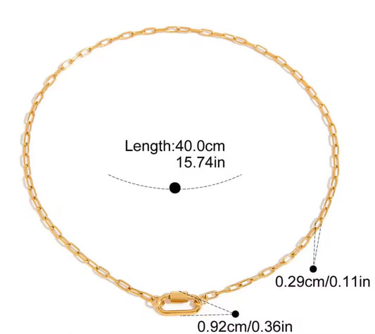 Charm necklace