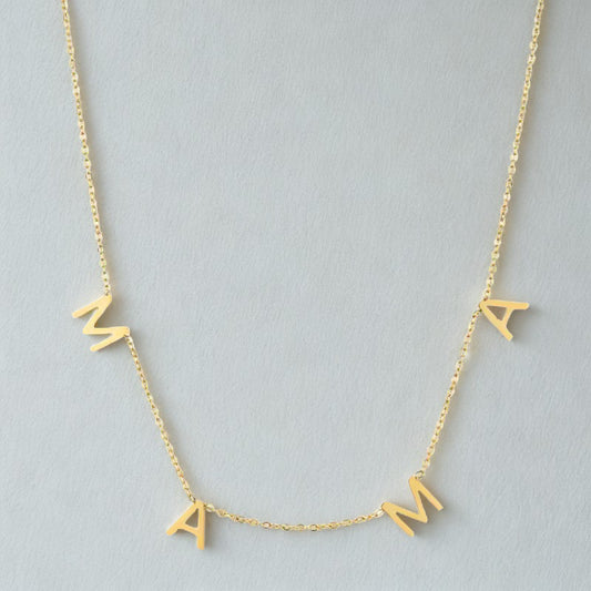 Steady MAMA Necklace - Gold