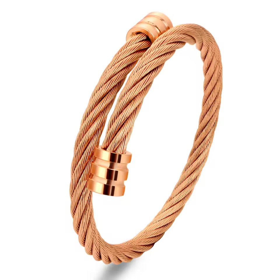 Strand Bracelet - Rose Gold